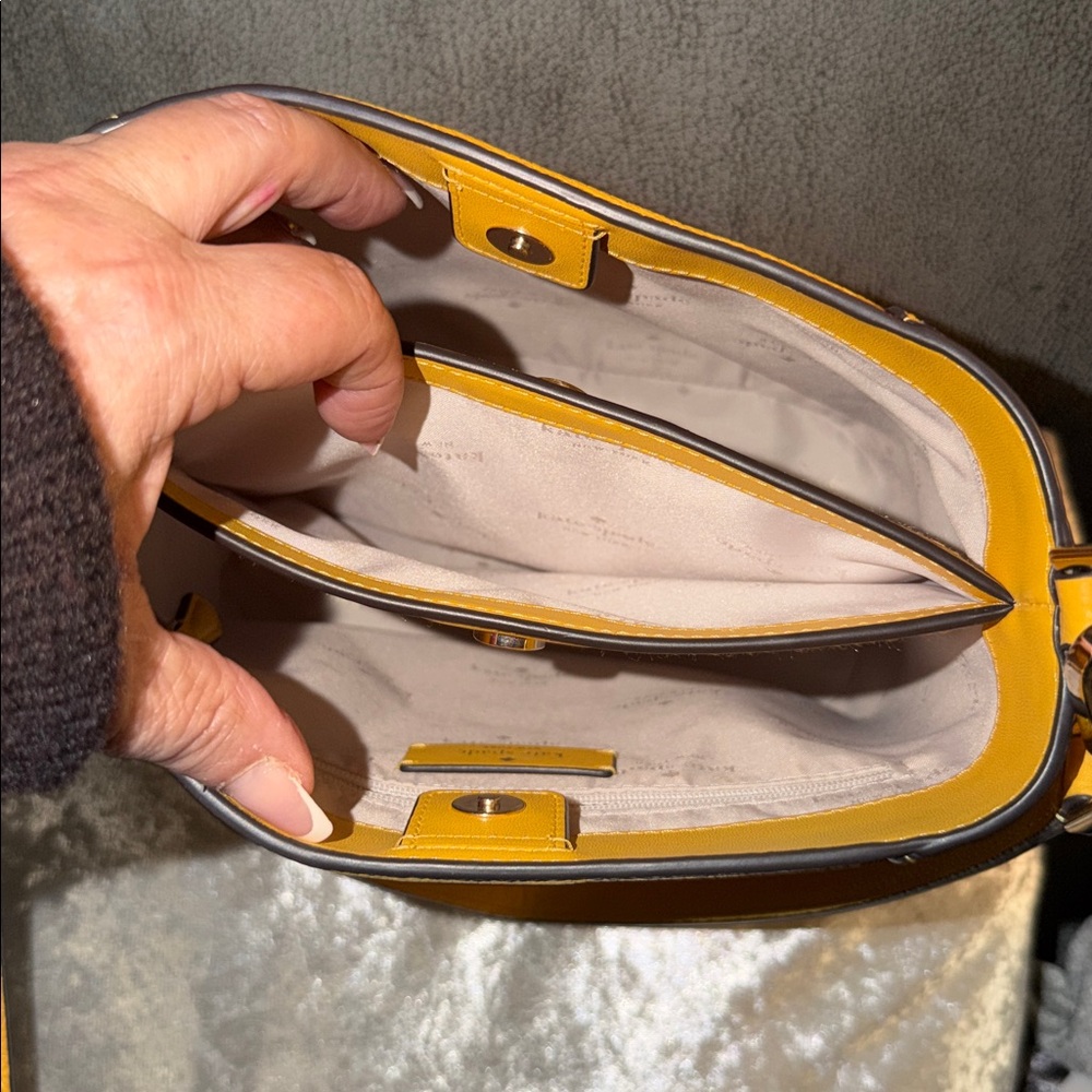 Kate Spade Vibrant Yellow Shoulder Bag - Picture 5 of 6